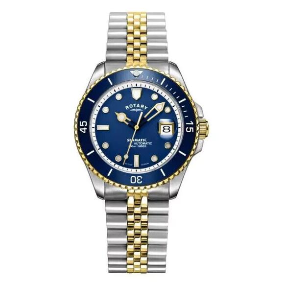 Rotary - Seamatic, Stainless Steel Men\'s Automatic Watch - GB05436/05 main image 9